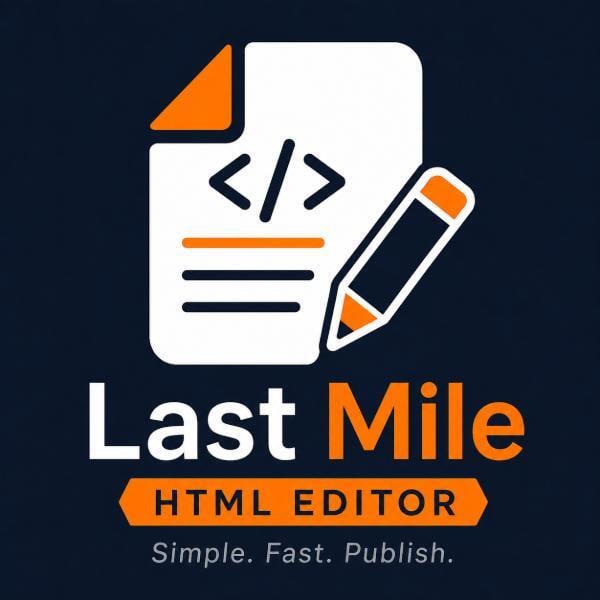 Last Mile HTML Editor product artwork